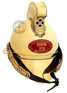 Medieval Fireman Helmet Merry Weather NSW FB Helmet Victorian Fire Fighter Helm