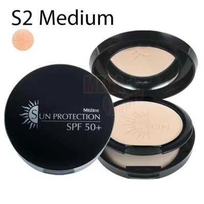 Mistine SUN PROTECTION Powder SPF50+ UVA UVB Makeup Powder # S2 For Medium Skin - Image 1 of 2