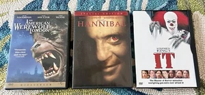 Lot 3 Horror DVD HANNIBAL - AMERICAN WEREWOLF IN LONDON - STEPHEN KING’S IT - Picture 1 of 2