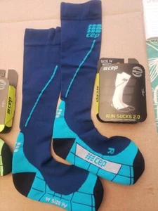 CEP - 2.0 Women Progressive Compression Full Running Socks 20mmhg Size & Color - Picture 1 of 11