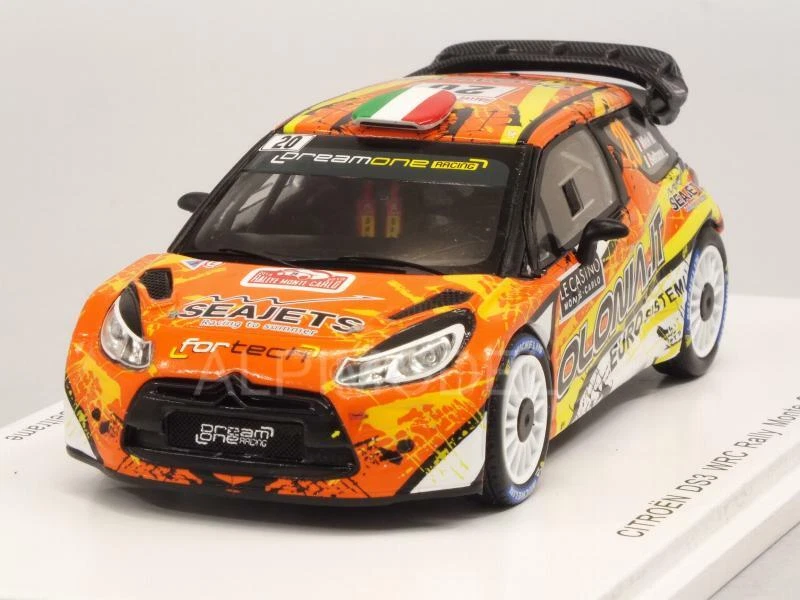 Citroen DS3 WRC Rally Monte Carlo 2019 Miele-Beltrame 1:43 SPARK S5987 - Immagine 1 di 1