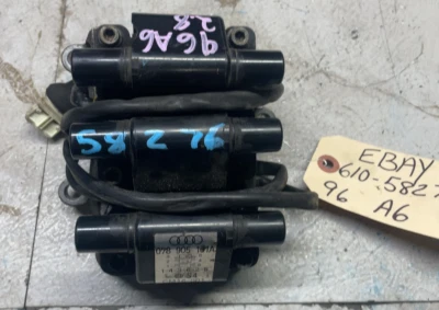 1995-1998 AUDI A6 94-98 CABRIOLET Bobina de Ignição/ignitor 6 Cilindros Fabricante de Equipamento Original - Imagem 1 de 4