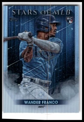 2022 Topps #SMLBC-20 Wander Franco Stars of MLB Chrome - Image 1 of 2