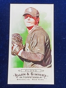 2009 Topps Allen and Ginter Mini Bazooka Gavin Floyd Chicago White Sox  22/25