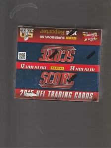 Sealed Unopened 24 Pack Box 2015 Score NFL Football Trading Cards Panini New - Picture 1 of 1