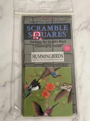 Scramble Squares Puzzle Tiles Humming Birds - Image 1 of 4