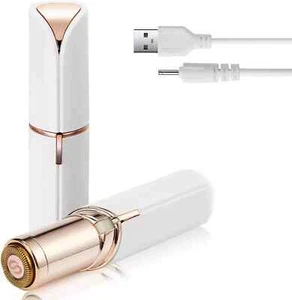 Depiladora depiladora facial recargable para mujeres afeitadora eléctrica depiladoras peluqueros belleza - Imagen 1 de 8