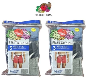 Fruit of the Loom® Herren feuchtigkeitsableitende Eversoft Boxershorts 6er Pack MD-XL - Bild 1 von 7
