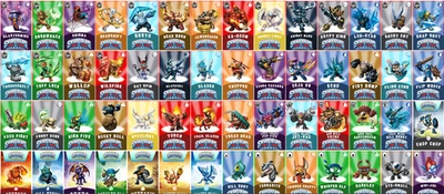 Skylanders Trap Team All characters  NFC Cards – buy 4 get one free! (read dsc) - Image 1 of 4