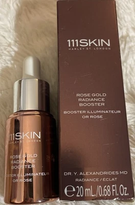 111SKIN Rose Gold Radiance Booster 20ml Face Serum Illuminator NEW In BOX $AVE!! - Image 1 of 4