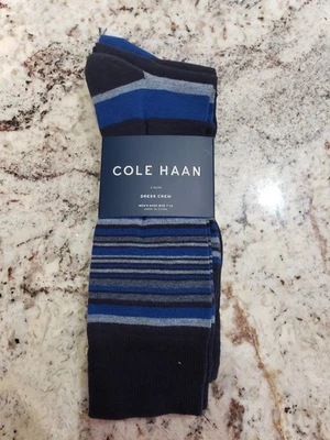 Calcetines de vestir Cole Haan para hombre colores surtidos 4 pares talla 7-12 Foto 1 de 2
