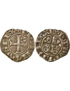 France Philippe IV Le Bel - Double Tournois - 1295 / 1303 - Imagen 1 de 3