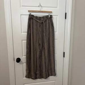 Lularoe Dianne Paper Bag Wide Leg Pant Retail $48 Large - Item813 - Picture 1 of 6