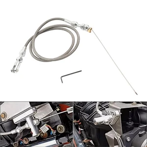 36" Conversion Braided Throttle Cable Kit For Chevy LS1 Engine 4.8/5.3/5.7/6.0L - Picture 1 of 13