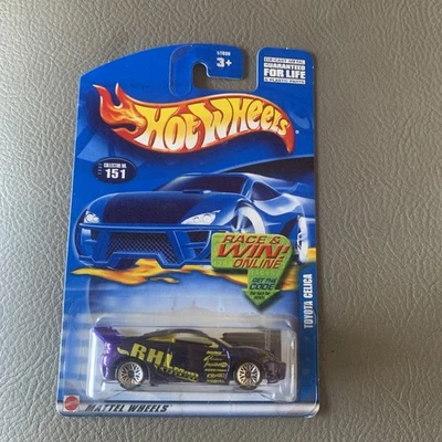 风火轮丰田 Celica 2002 #151 #55036 紫色 1/64 — 第 1/3 张图片