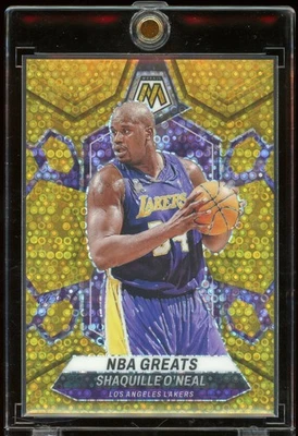 Mosaico Panini Shaquille O'Neal #296 Fast Break Gold Mosaic 2023-24/10 Foto 1 de 2