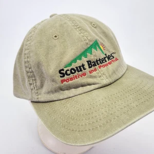 Scout Batteries Hat Cap Positive and Powerful Strapback Khaki - Picture 1 of 7