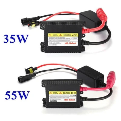 55W/35W Universal Xenon HID Replacement Conversion Kit Digital DC Ballast 12V - Image 1 of 4