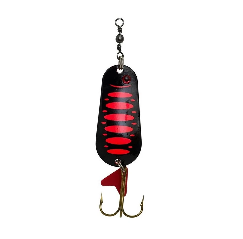 DAM Effzett FZ Standard Spoon 10cm 60g Fluo Red / Black UV Blinker - Bild 1 von 1