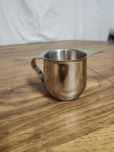 Vintage Stainless Steel Creamer/Syrup McGaw Park Illinois Made in Japan - Picture 1 of 8