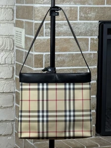 Burberry London Nova Check Medium Shoulder Bag - Picture 1 of 20