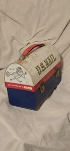 Vintage US Mail Dome Top Lunchbox. No Thermas Mr ZIPPY 1960s - Picture 1 of 9
