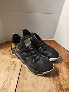 Size 13 - Jordan One Take 2 PF Black Metallic Gold Pre-Owned CW2457-007 - Picture 1 of 10