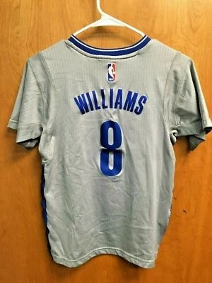 ADIDAS Deron Williams Brooklyn Nets NBA Jersey Youth M Medium D-Will! - Image 1 of 4