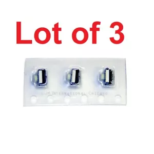 Lot of 3 Push Power Button Switch for Samsung Galaxy S3 i9300 i9305 i747 T999 - Picture 1 of 2