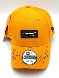 Formula 1 F1 McLaren Cap Signed by Lando Norris and Oscar Piastri - Picture 1 of 5