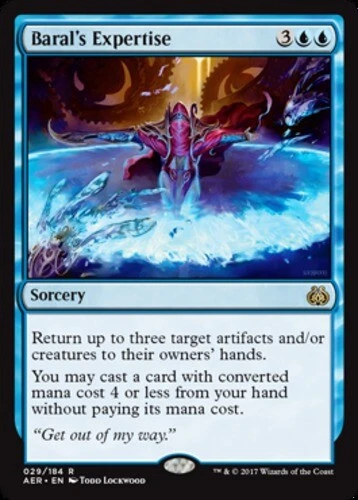 MTG - Baral's Expertise - Aether Revolt - NM, English Magic FLAT RATE SHIP - Image 1 of 1