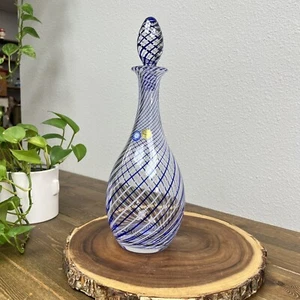 Pasabahce Turkish Glass Cesm-i Bülbül" “Nightingales Eye” Crystal Decanter RARE - Picture 1 of 10