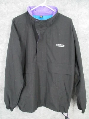 Pulôver preto bordado KENTUCKY Gear For Sports jaqueta masculina zíper completo médio - Imagem 1 de 4