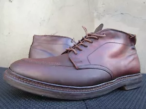 Alden 8636 braune Shell Cordovan geteilte Zehenpartie Stiefel eleganter Schuh 6,5 B/D - Bild 1 von 9