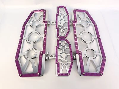 Хромированная и фиолетовая подножка для полов Harley CVO Heritage Softail - Изображение 1 из 4