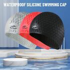 Fashion Spa 3D Ergonomic Design Silicone Swimming Cap Swim Pool Hat Waterproof