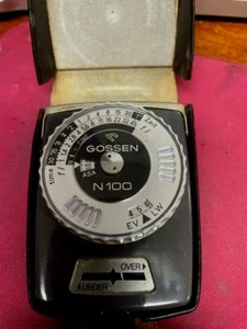 GOSSEN N 100 AMBIENT LIGHT METER EXPOSURE METER NICE!!! With case  - Picture 1 of 1