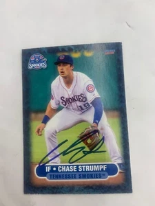 Chase Strumpf Signed 2021 Tennessee Smokies IP Auto - Picture 1 of 1