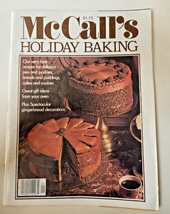 McCall's Holiday Baking Magazine Fall Christmas 1979 Recipes Pictures 102 pgs - Picture 1 of 16