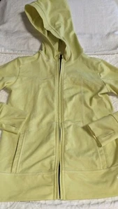 Zella Girl sz. 10/12 yellow/green zip up classic sport hoodie. Comfortable - Picture 1 of 10