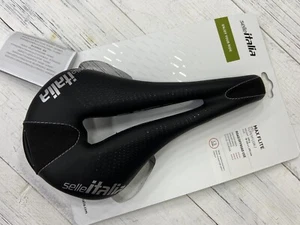 Selle Italia Max Flite Gel Superflow 146x290mm L3 Ti316 Rail Road Saddle (Black) - Picture 1 of 9