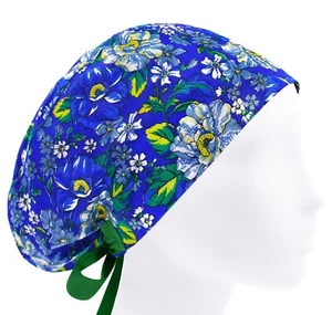 Cappello scrub chirurgico, cappelli scrub, berretti scrub donna, berretto scrub floreale, cappello da infermiera - Foto 1 di 3