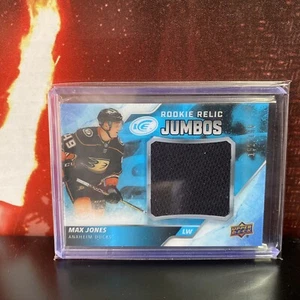 2019-20 Upper Deck Ice MAX JONES Rookie Relic Jumbos #RRJ-MJ Limited 162/199 - Picture 1 of 1