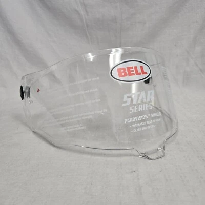 Bell Helmet Panovision Shield Clear for Bell Star Helmets *NEW REPACKAGED* Foto 1 de 4