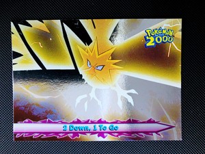 topps Pokemon The Movie 2000 FOIL #35 2 Down, 1 To go