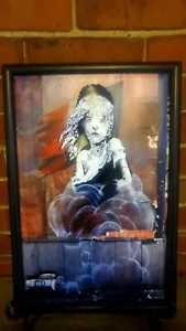 Plart / Banksy Rise Up Graffiti Art Poster in 3-D 11x17 unframed - Bild 1 von 1