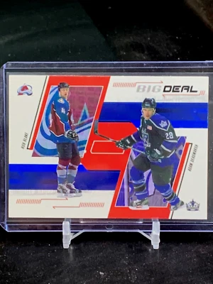 2002 ITG Big Deal Sapphire Rob Blake Adam Deadmarsh HOF #251 063/100 - Image 1 of 2