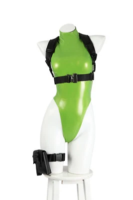 Sale Street Fighter 5 Cammy Full Set Cosplay Costume Women's Uniform Wig Party - Image 1 of 4