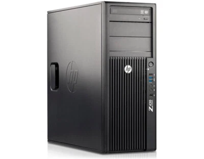 Hewlett-Packard HP Z420 CAD Workstation Computer DVD Intel Xeon E5 DVD FireWire - Bild 1 von 3