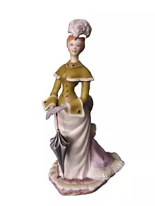 Royal Worcester, figura, llamada Melaine, serie victoriana, 1964, daños leves. - Imagen 1 de 5